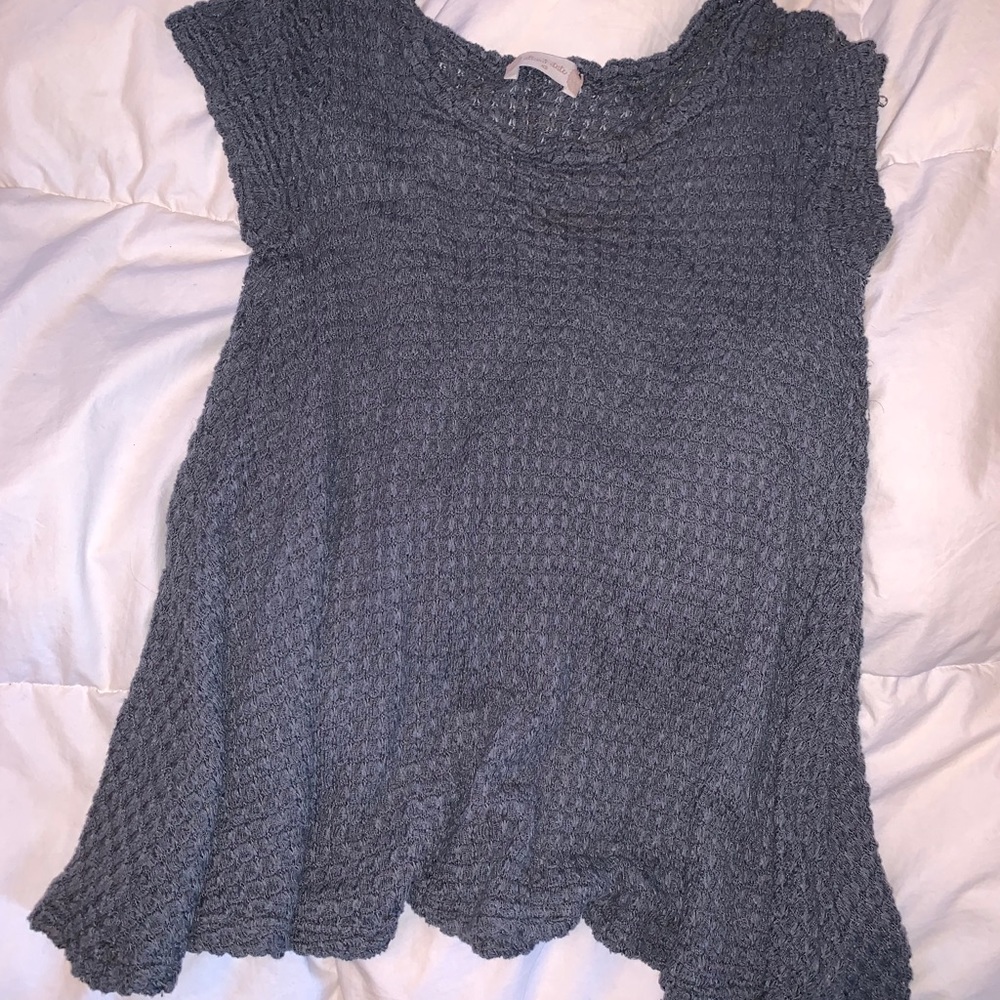 Green Knit Top